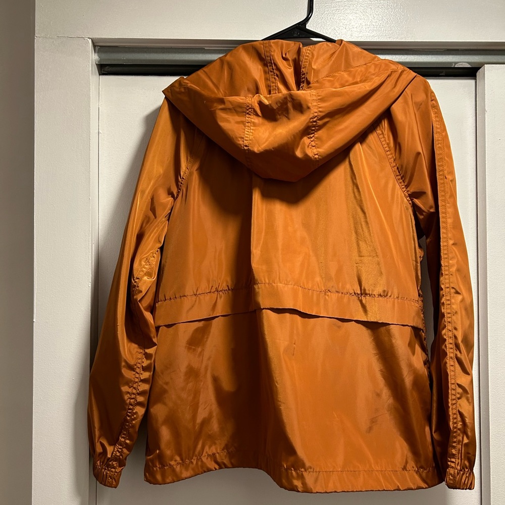 Medium madewell rain jacket or windbreaker rust
